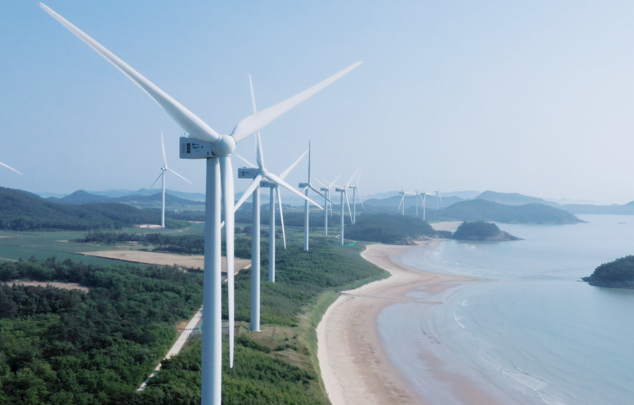 해상 풍력-신안 자은도 (사진=전남도)