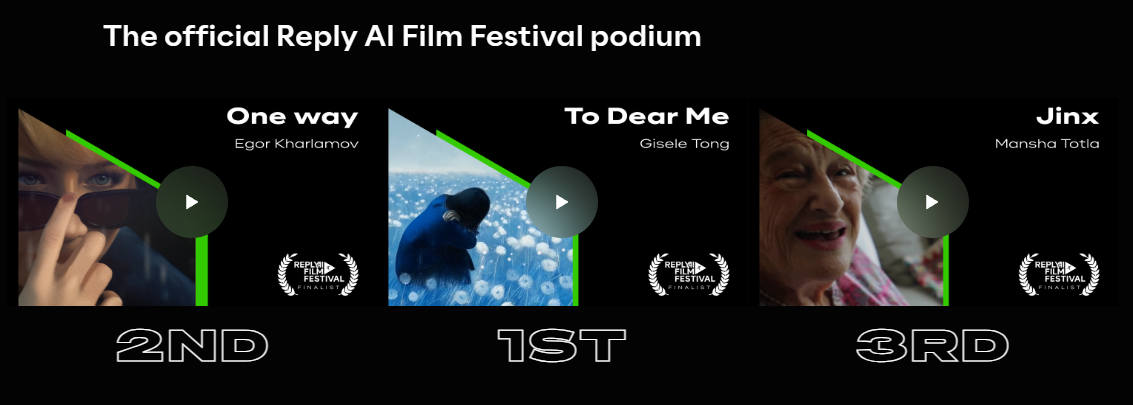 AI Film Festival Award Winners (Photo = Ripley)