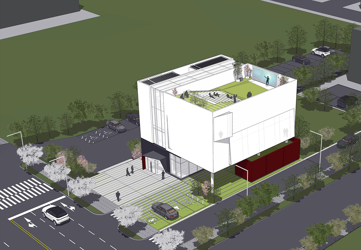 여수 '수산물 안전센터' 건축설계 당선작 조감도 (조감도=여수시)