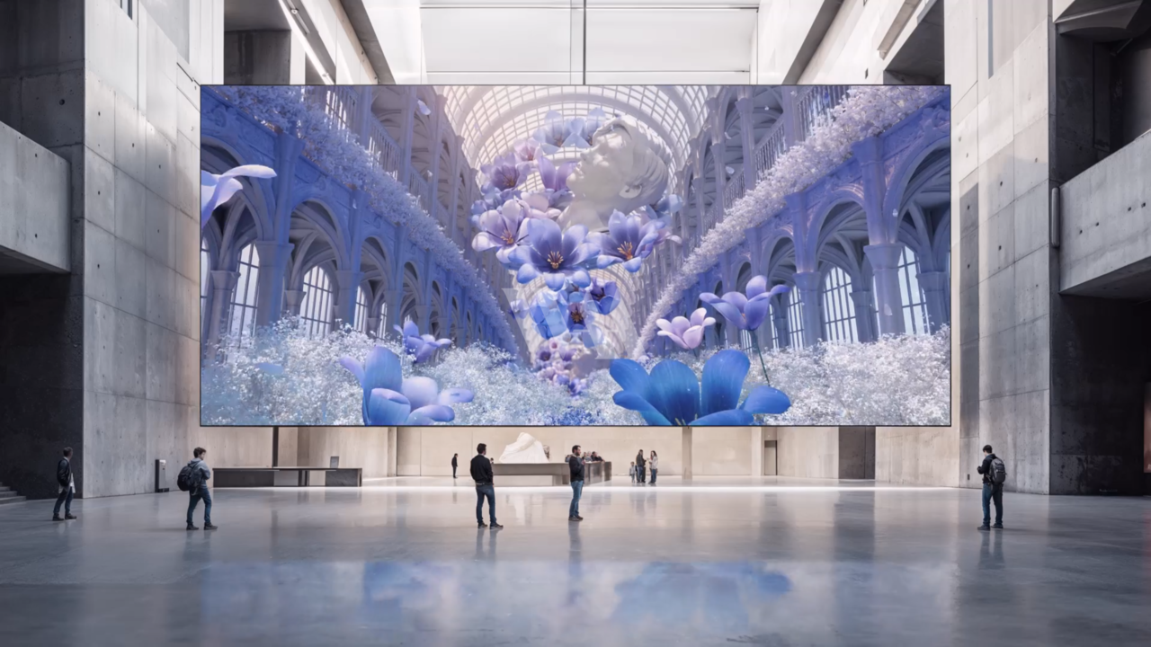 프리미엄 미디어아트 플랫폼 ‘WAA(Where Art’s Alive)’ 작품 (사진=커즈)