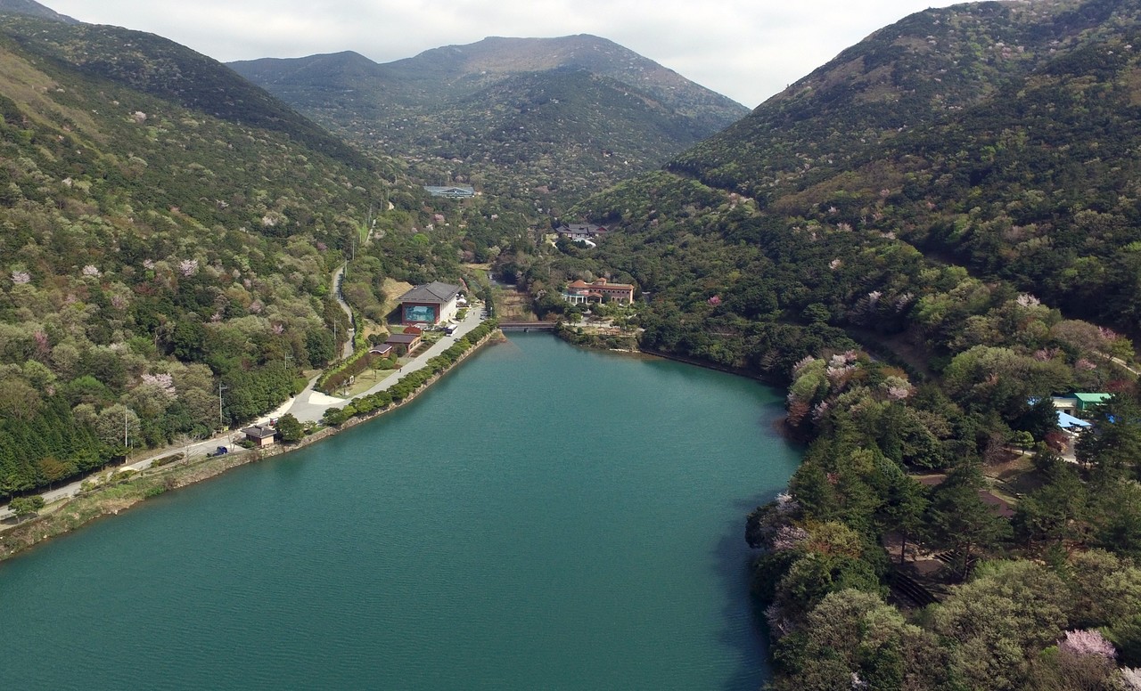 완도수목원 전경-항공 (사진=전남도)