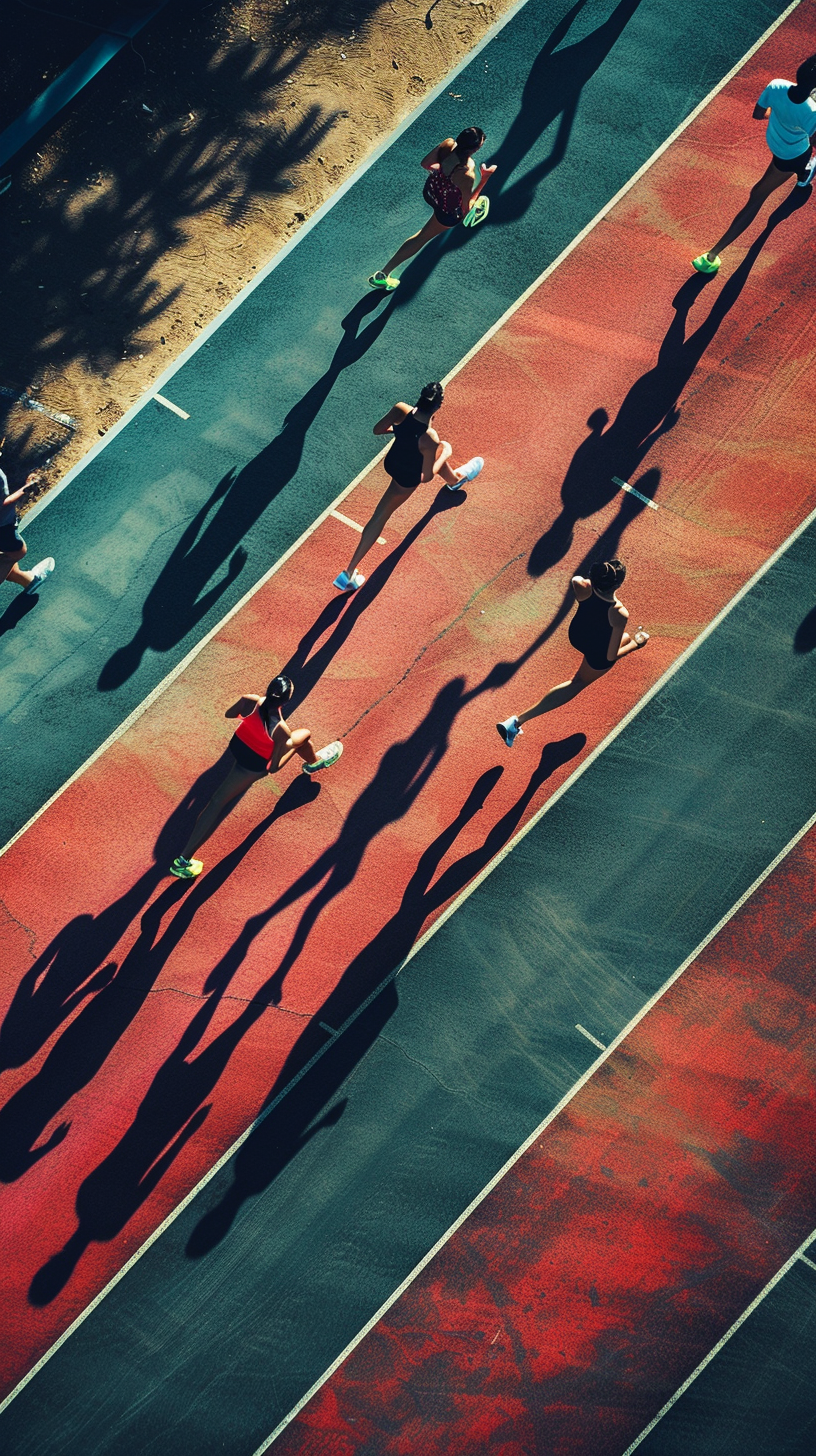 In a slow-motion running competition (사진=크레비쥬)