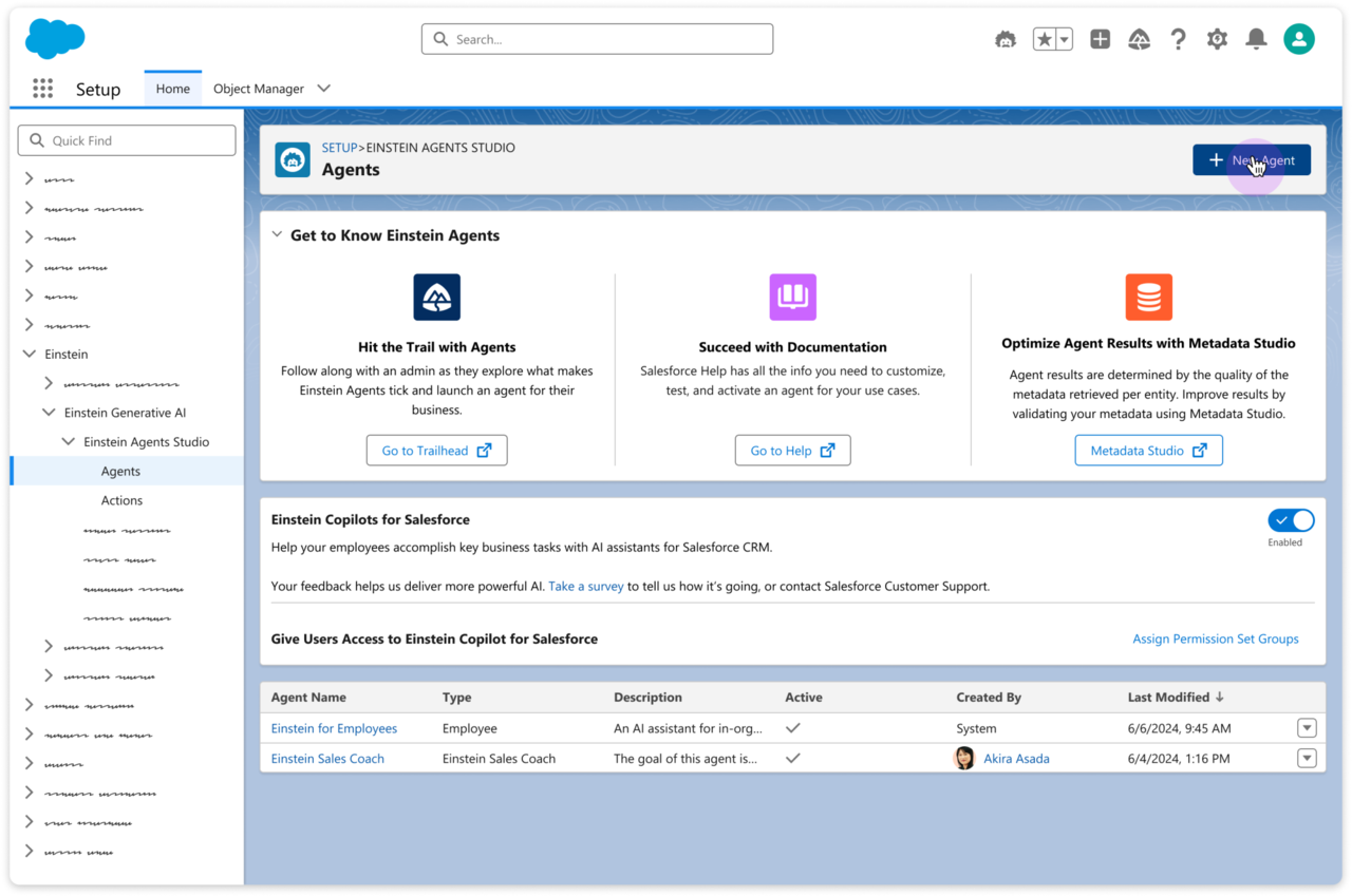 Agent Builder (Photo = Salesforce)