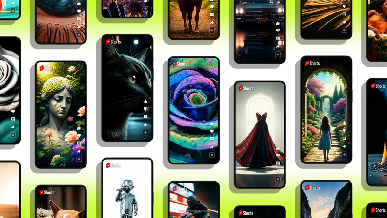 동영상 생성 모델 비오가 제작한 쇼츠 영상 배경 사진 (사진=유튜브)