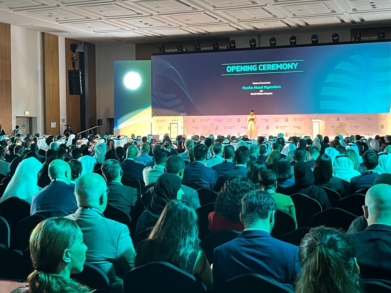 2024 월드 유틸리티 콩그레스 개회식 현장 (사진=플리토)