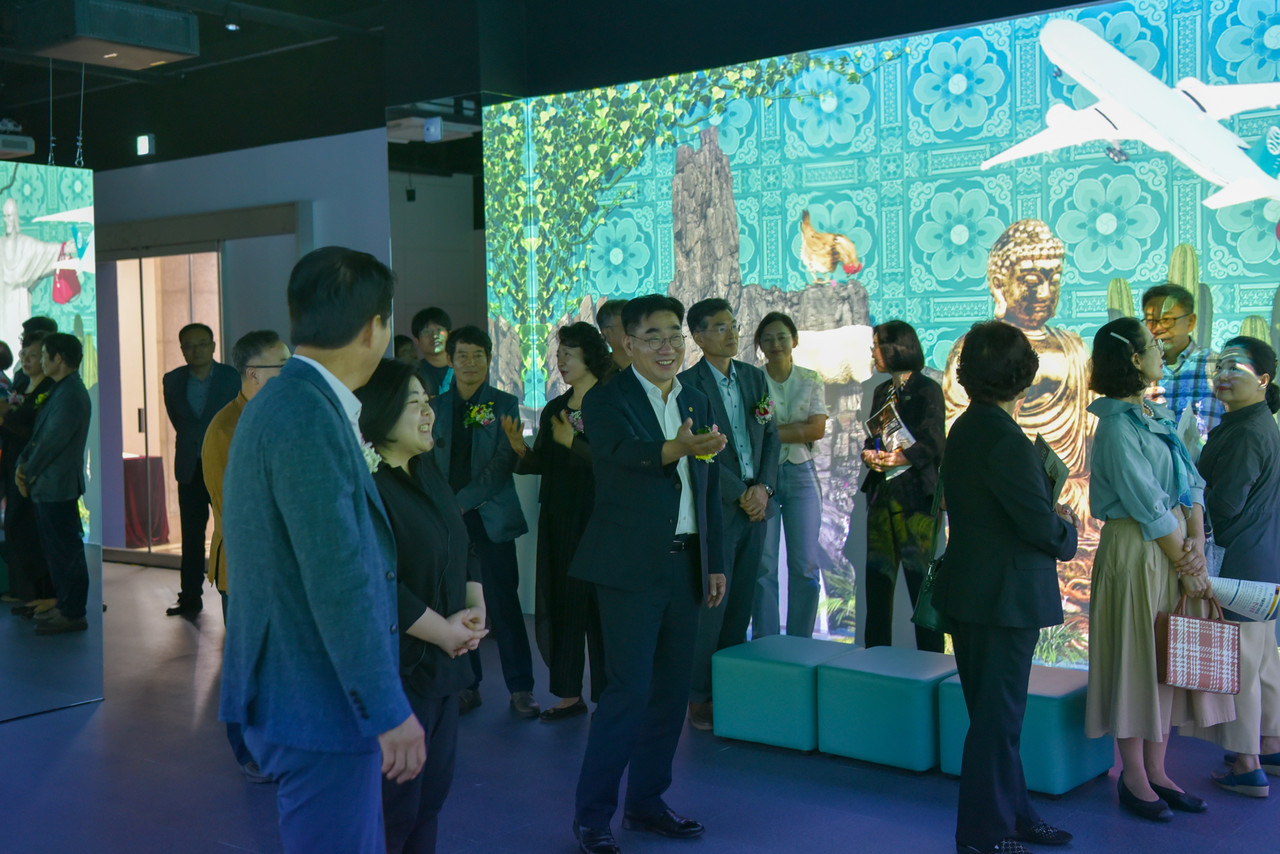 국립순천대학교 박물관이 '디지털 갤러리'를 개관하였다. (사진=순천대)