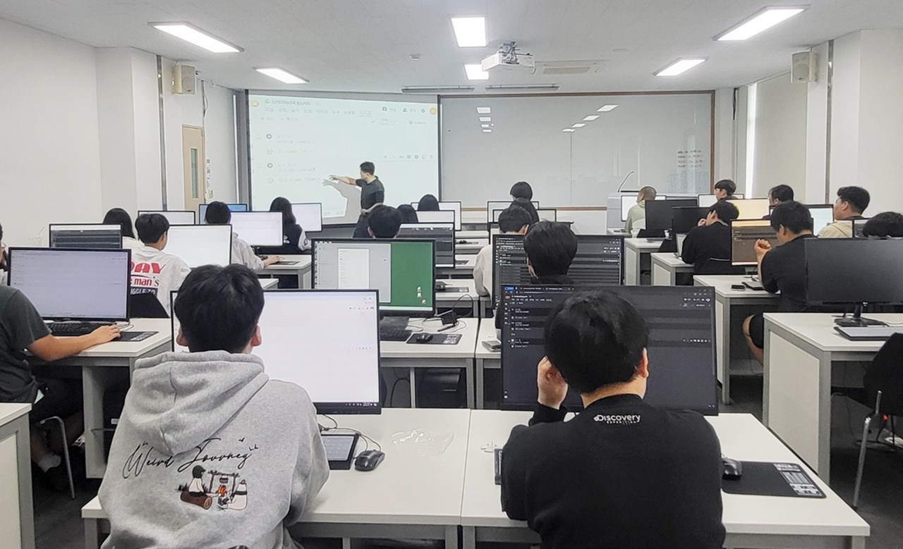 목포대학교가 도내 고교생들을 대상으로 '2024 AI 인재양성 프로젝트'를 진행했다. (사진=목포대)