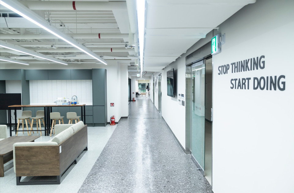 스타트업 KAIST 글로벌 스튜디오 내부 전경 (사진=KAIST)