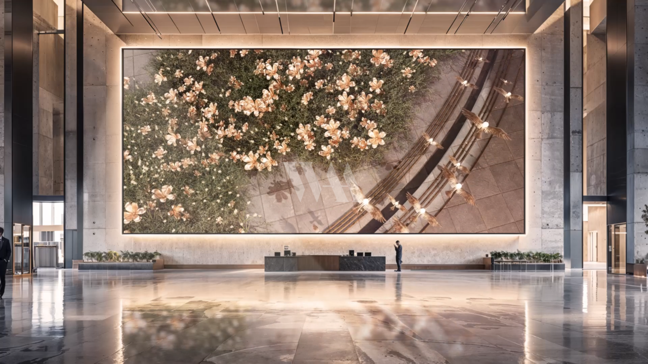 커즈 미디어아트 예시 이미지 (사진=커즈)