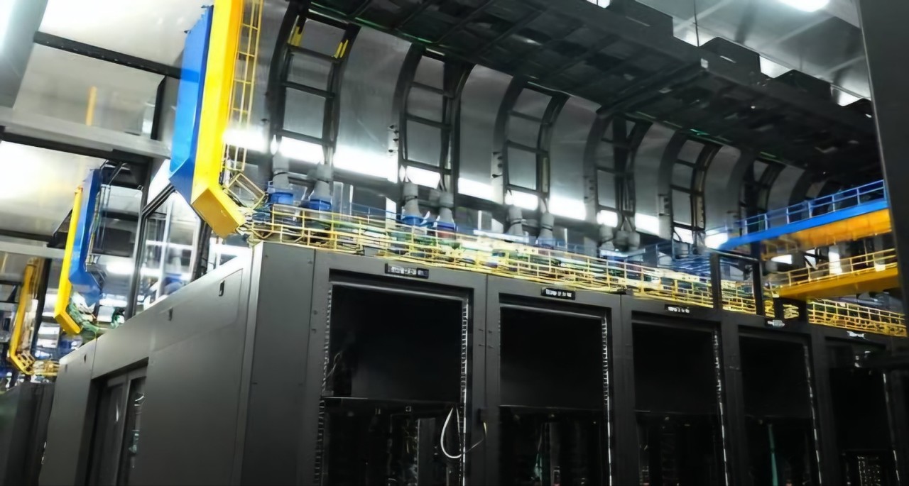 Gwangju Metropolitan City High-tech Complex 3 National AI Data Center Computer Room (Photo = NHN Cloud)
