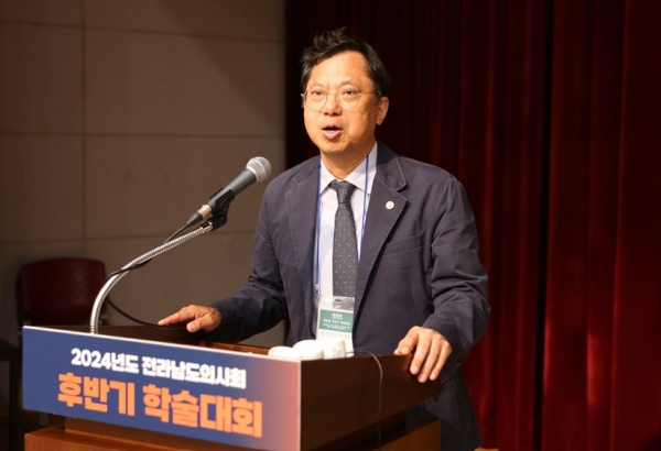 인사말 하는 최운창 전라남도의사회장 (사진=대한의사협회)