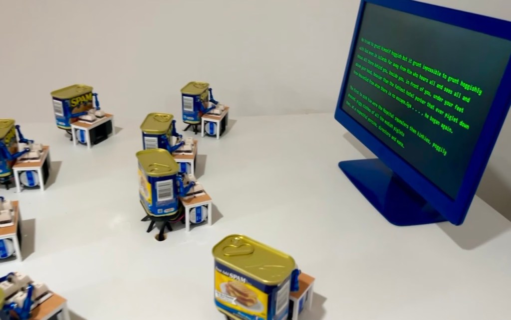 스팸 봇 (서진=미정렬박물관)