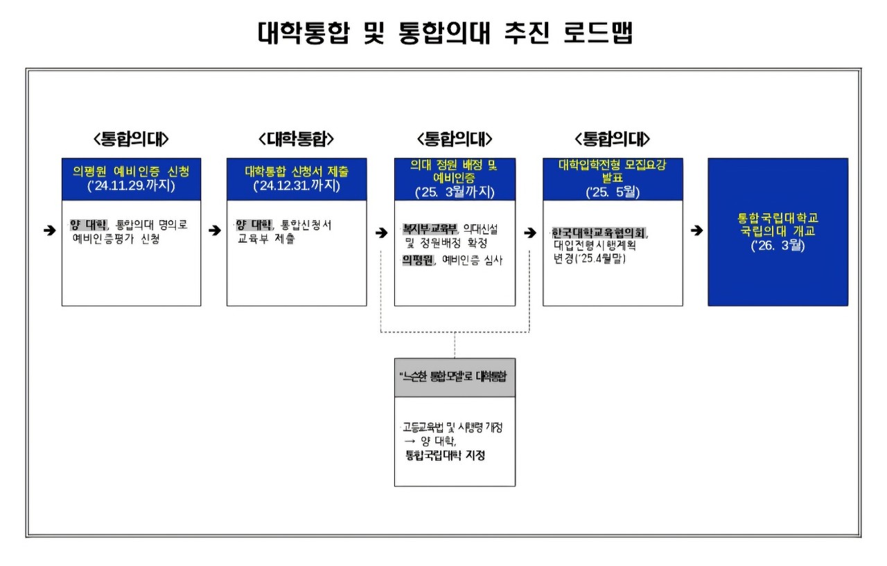 Roadmap for university integration and integrated medical school promotion