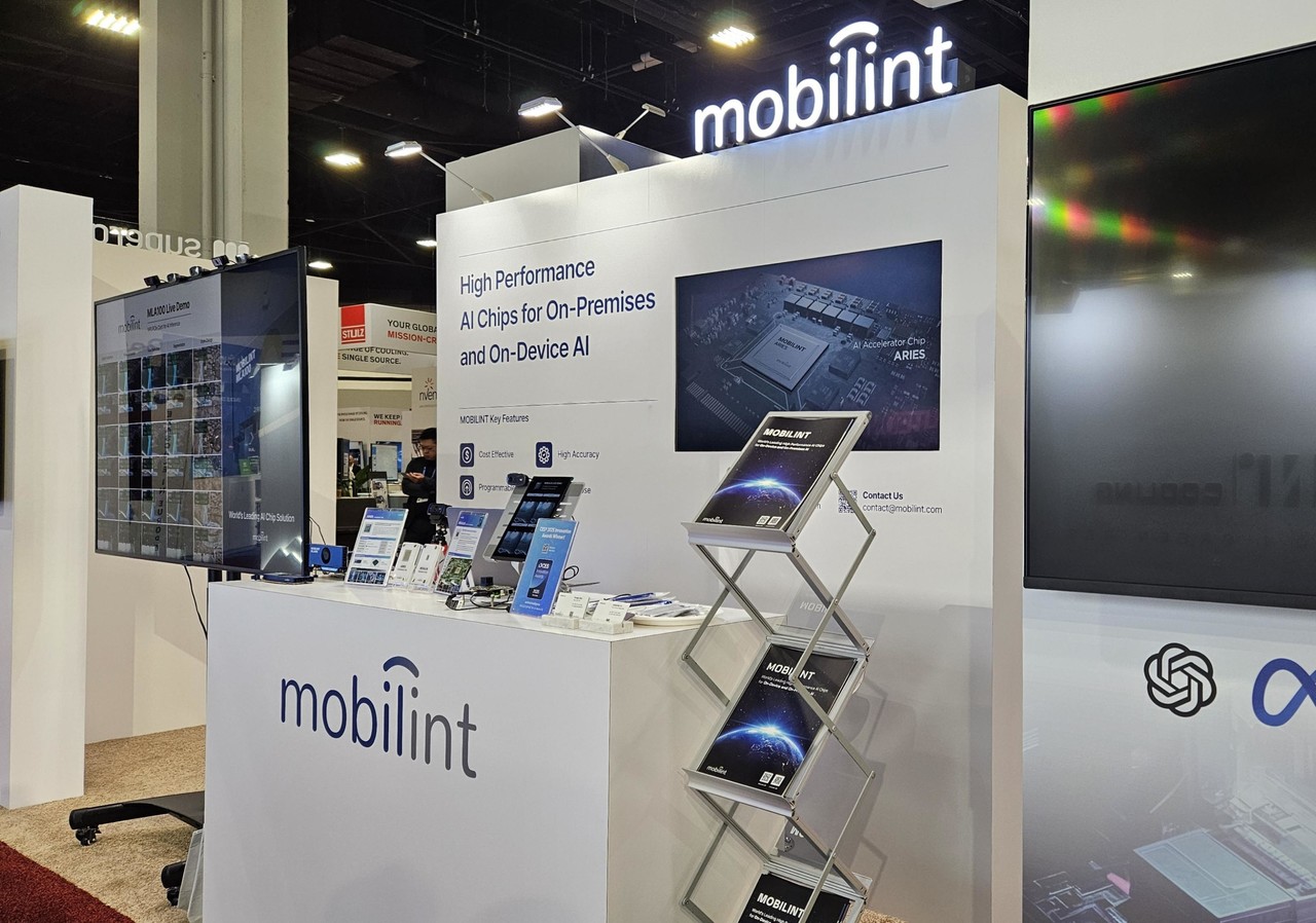 모빌린트 SC24 부스 전경 (사진=모빌린트)