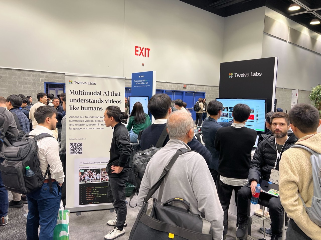 트웰브랩스의 뉴립스 부스 (사진=트웰브랩스)