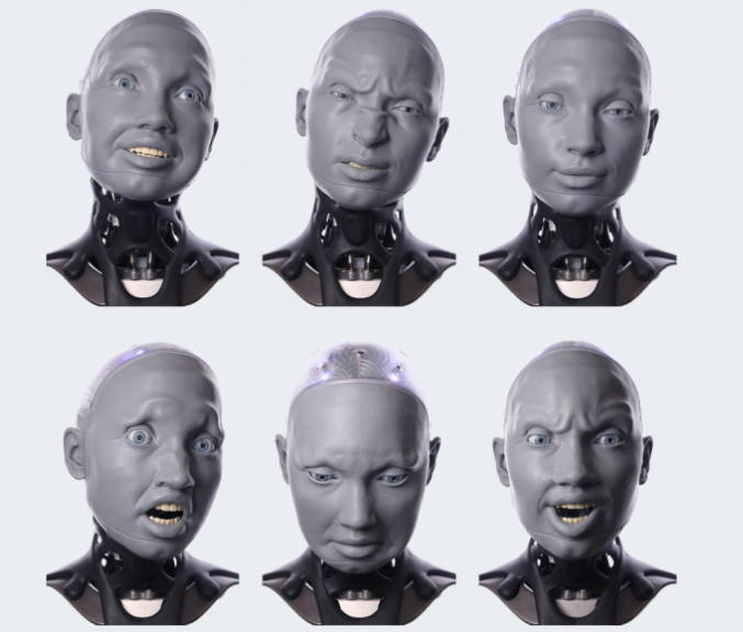 아메카의 다양한 표정 (사진=엔지니어드 아츠)