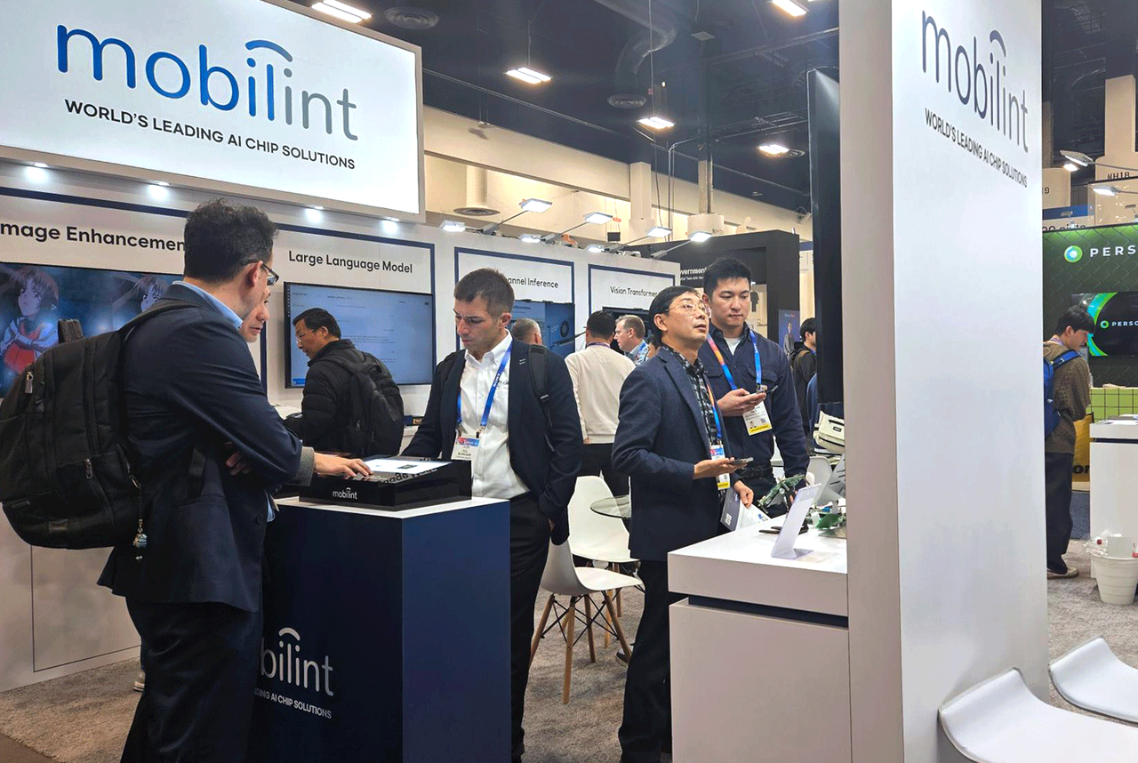 모빌린트 부스 (사진=모빌린트)
