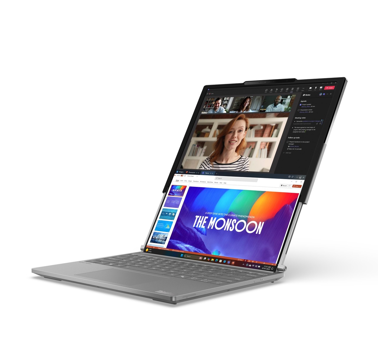 레노버 롤러블 노트북 (사진=레노버)