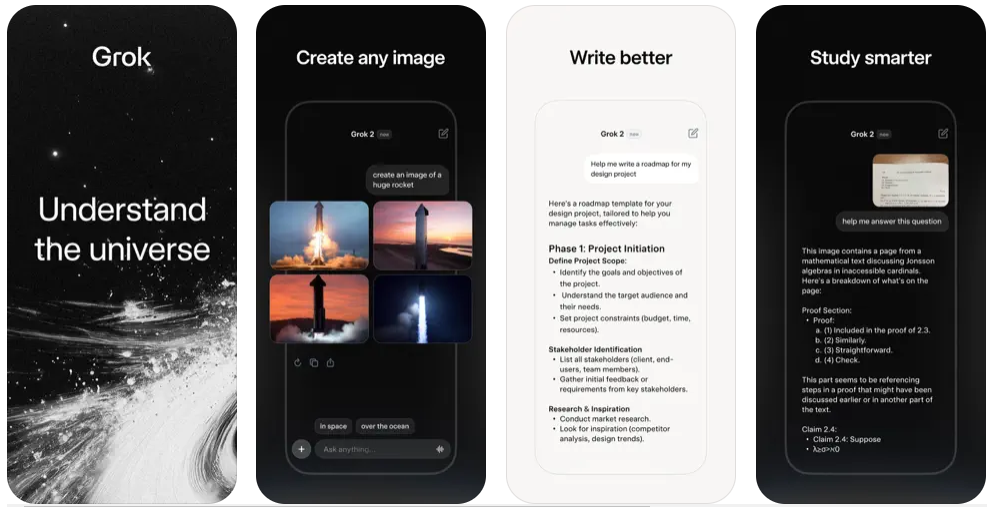미국 앱 스토어에 오른 그록 (사진=애플)