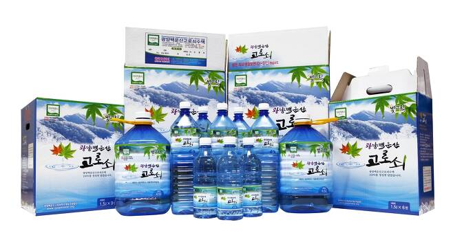 광양백운산 고로쇠 약수