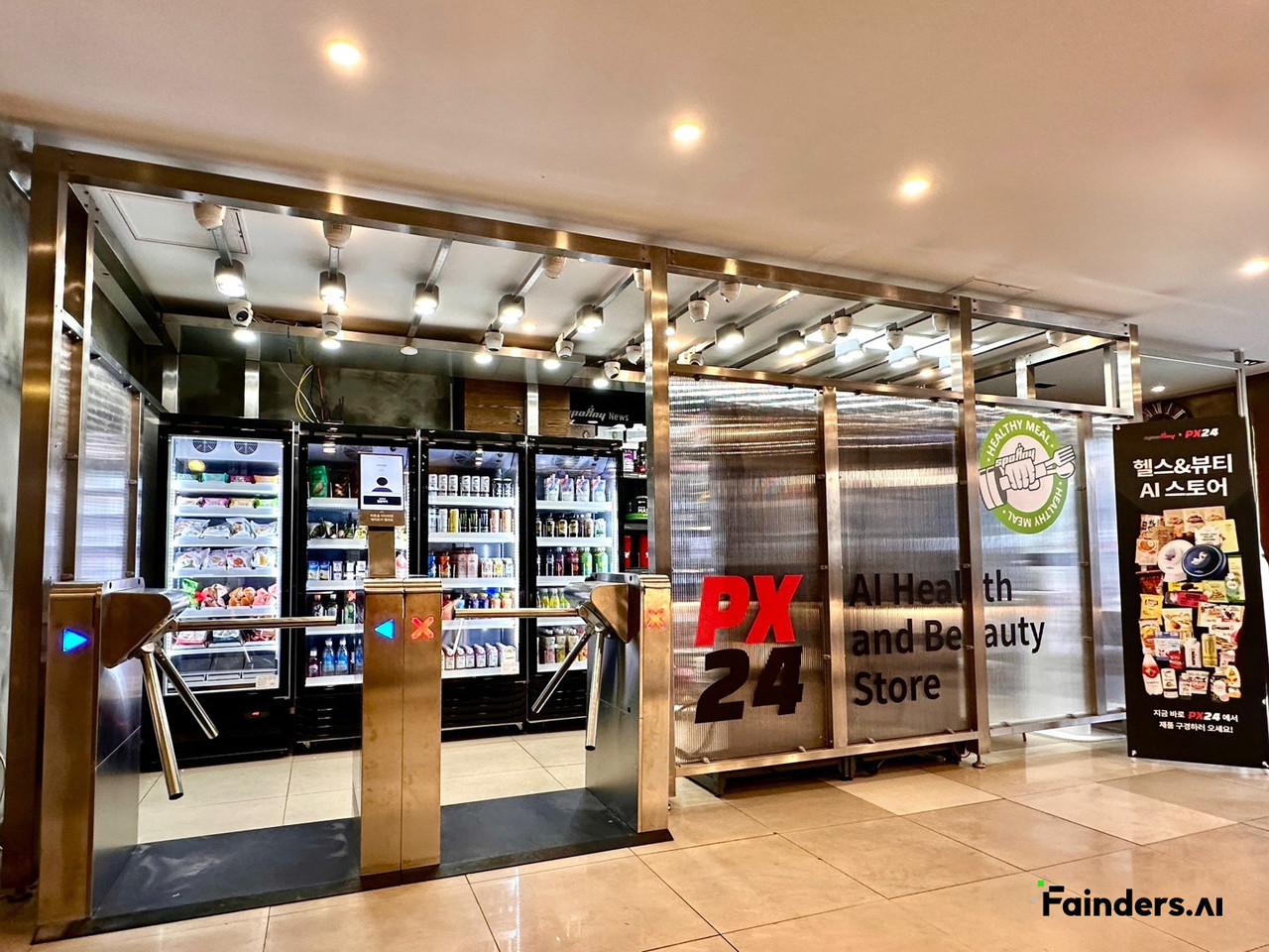 AI 마이크로 스토어 2호점 (사진=파인더스AI)
