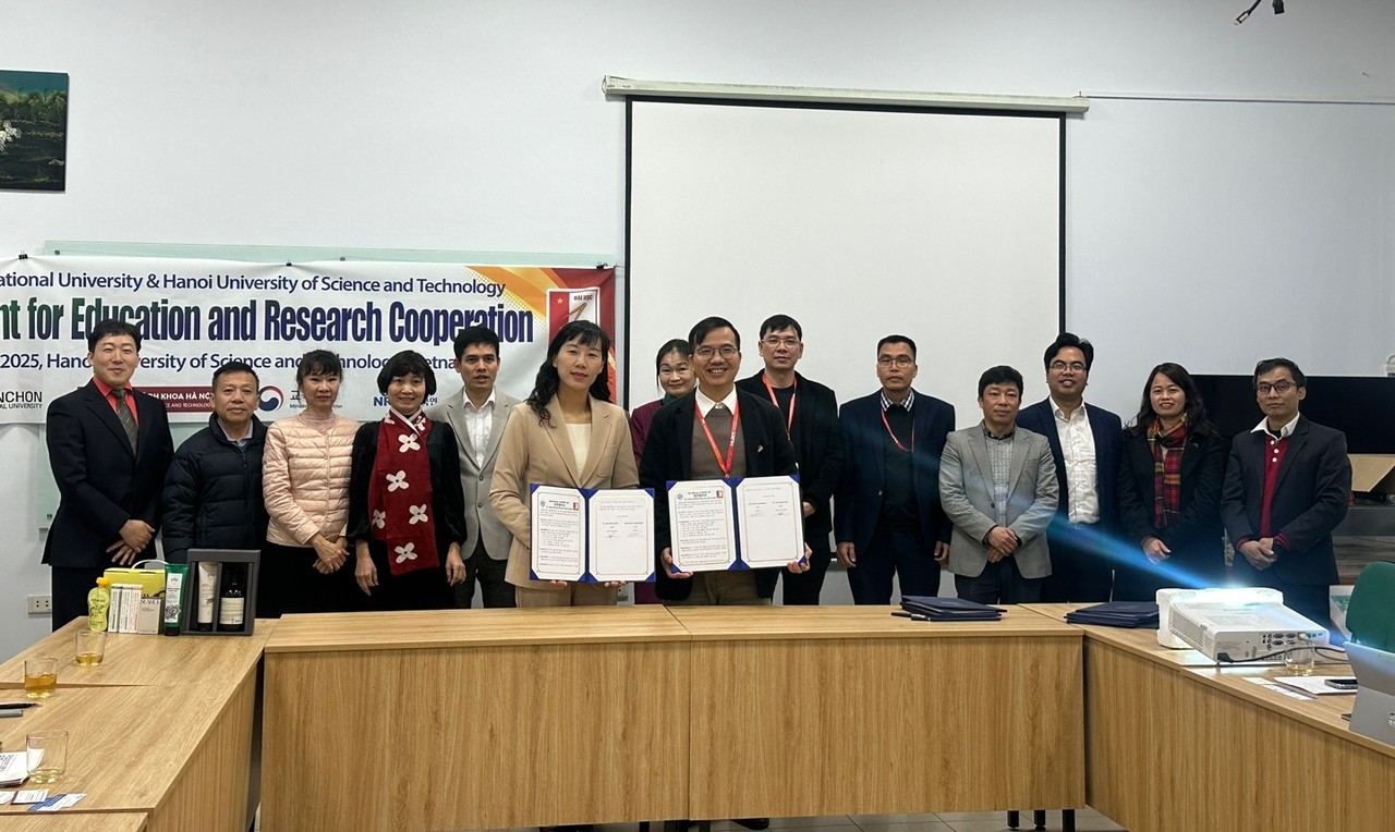 순천대-베트남 하노이과기대 협약