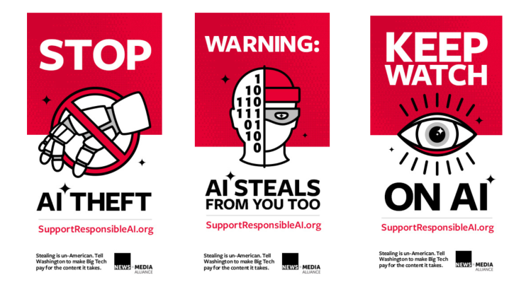 '책임 있는 AI 지지' 광고 (사진=뉴스/미디어 연합)