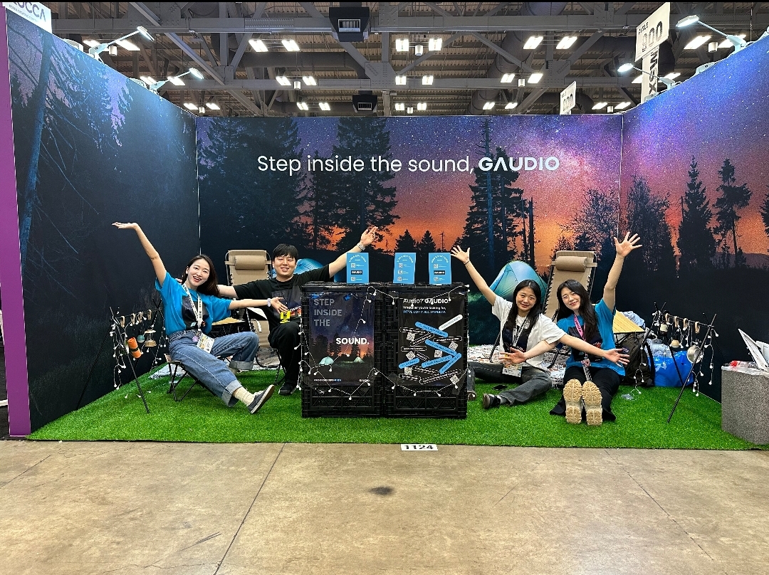 가우디오랩의 SXSW 부스 전경 (사진=가우디오랩)