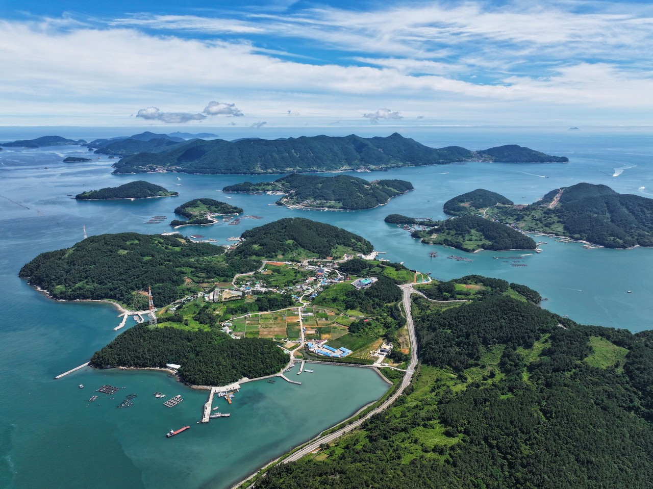 여수 섬 박람회가 열릴 개도권역 섬 전경 (사진=여수시)