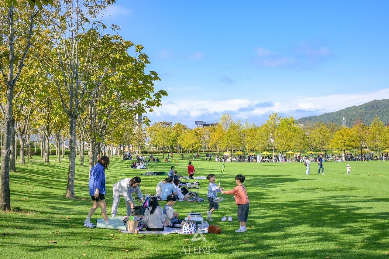 순천국가정원 오천그린광장 (AI타임스DB)