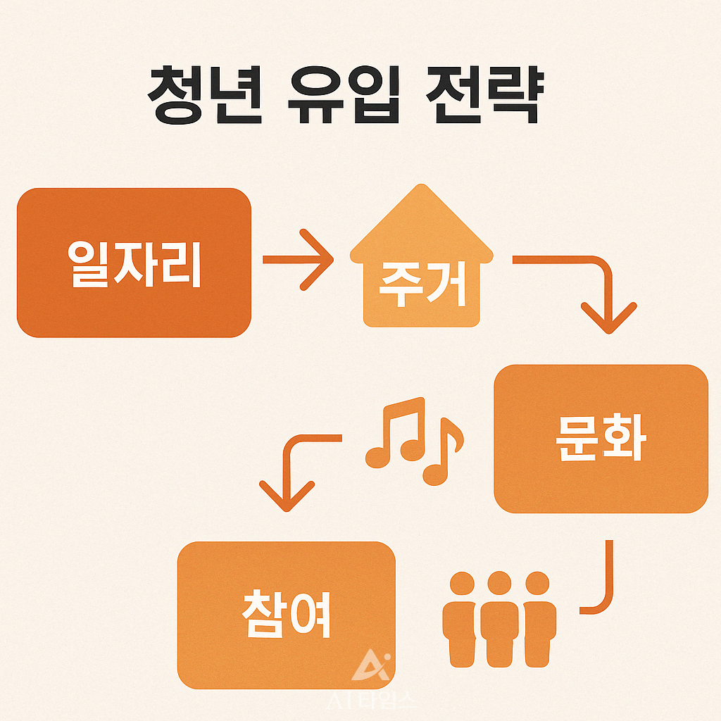 청년정책 인포그래픽 (생성형AI)
