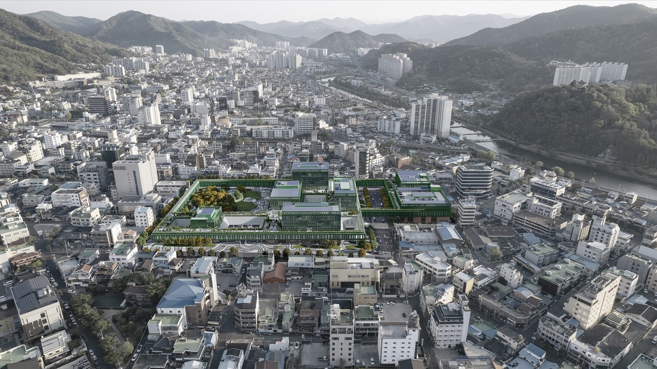 전남 순천시 신청사 조감도 (사진=순천시)