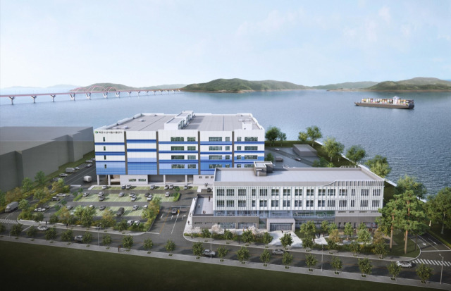목포 대양산단에 들어서는 수산식품수출단지 조감도 (사진=목포시)
