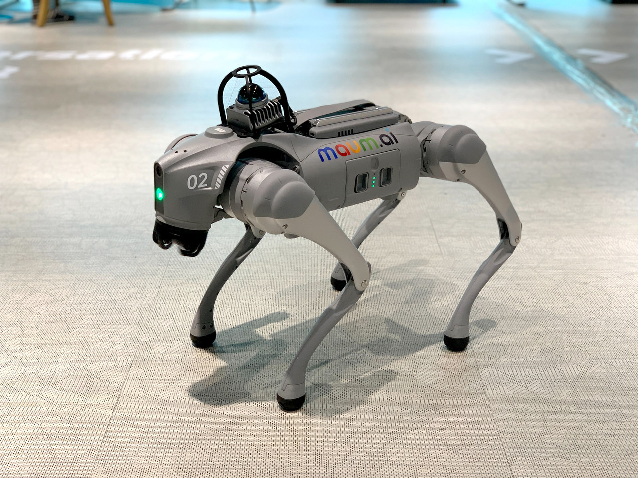 자율경비로봇 '소라'(사진=마음AI)