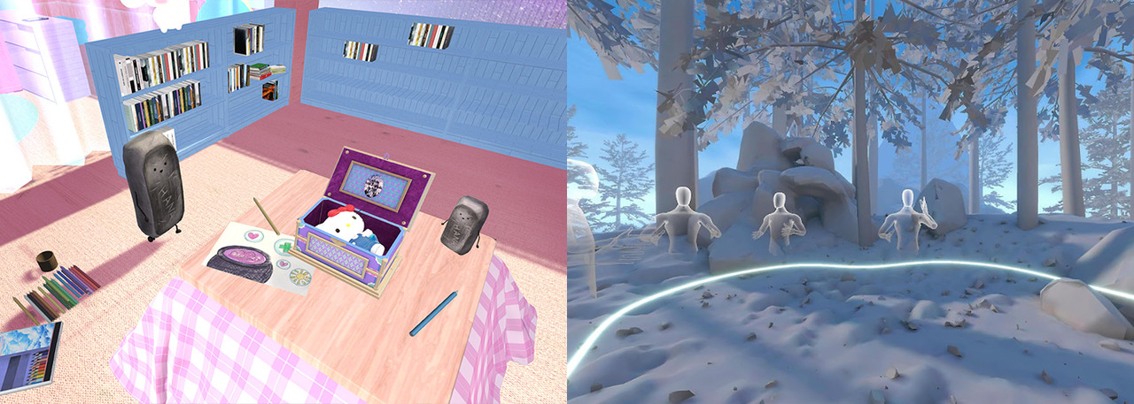 Beyond Reality Selected 'Kitty Phone's Secret Message' (left) and 'Trace: Processor' (Photo = BIFAN)