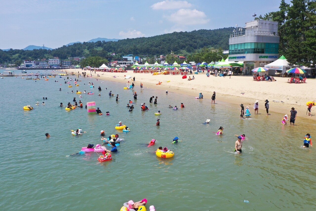 보성군 율포해수욕장