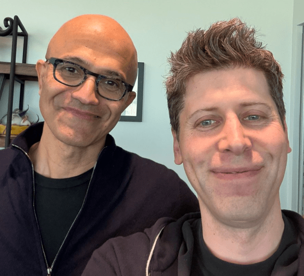 알트먼 CEO가 지난 1월 올린 셀카 (사진=X, Sam Altman)