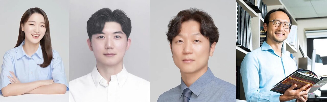 배효진 박사(공동1저자), 서재우 학생(공동1저자), 김창업 교수(공동교신저자), 김상정교수(공동교신저자) (사진=가천한의대)