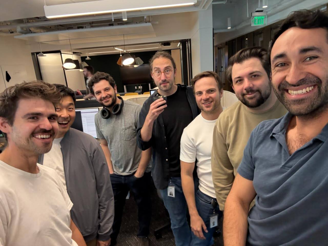 오픈AI 코덱스 팀. 가장 왼쪽이 프렌치-오웬이다. (사진=X, Calvin French-Owen)