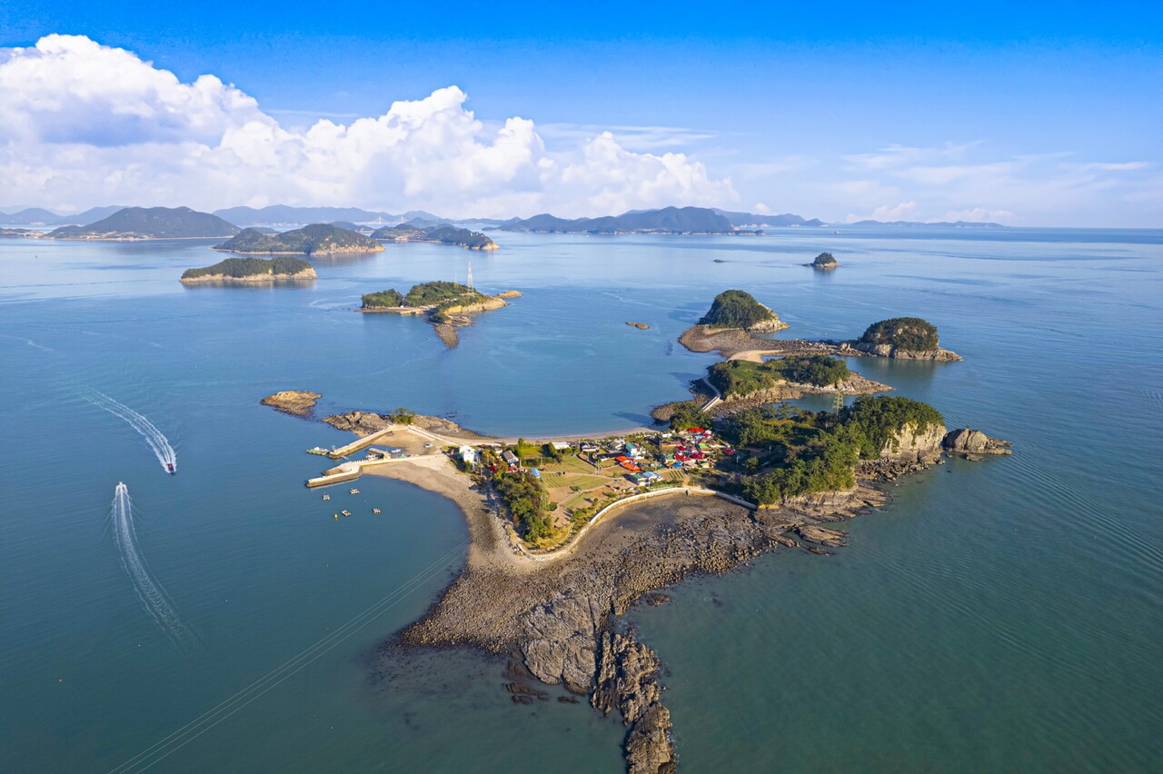 비의 섬 -사도. (사진=전남도)