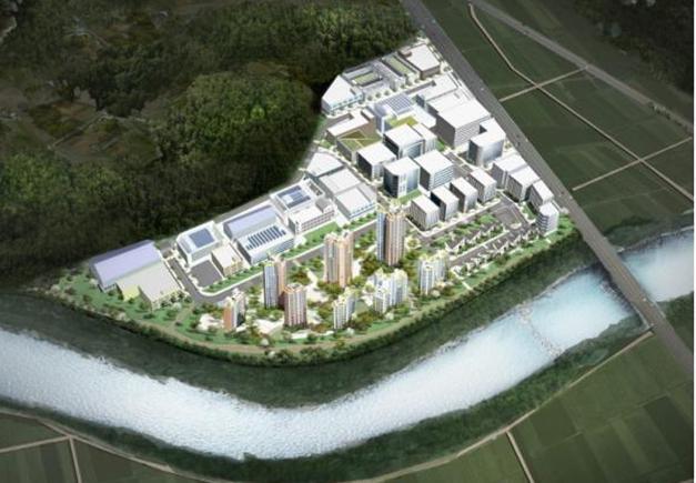 도시첨단산업단지 사업 조감도 (사진=순천시)