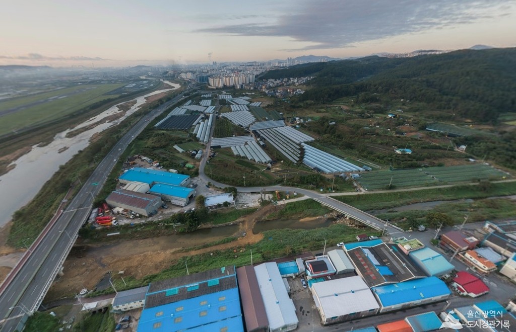 울산 장현 도시첨단산업단지 조성사업 현장(사진=울산광역시)