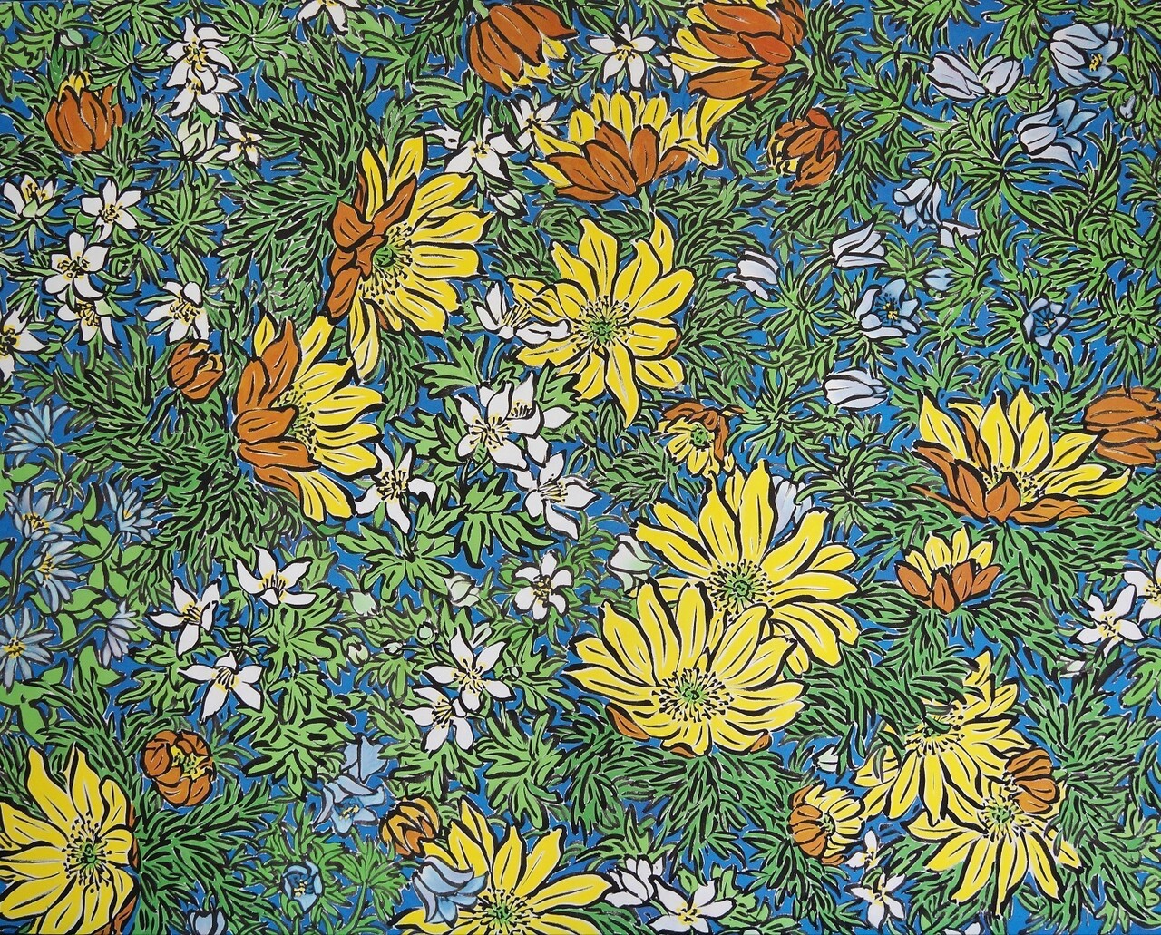 이윤숙 작. 춤을 추다. 40호