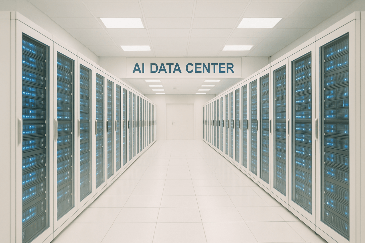 데이터센터 이미지 (생성형 AI)