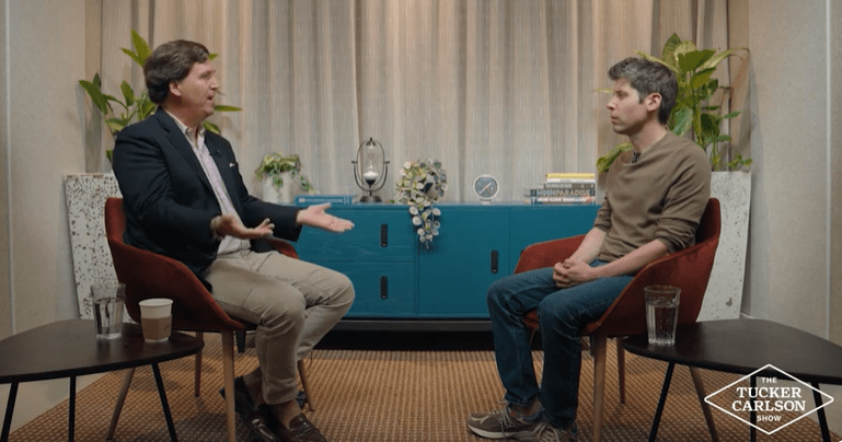 (사진=The Tucker Carlson Show)