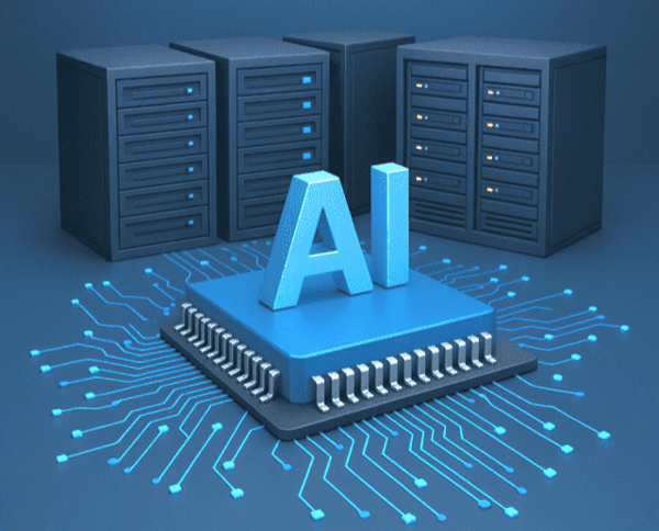 AI 데이터센터 이미지 (생성형AI)