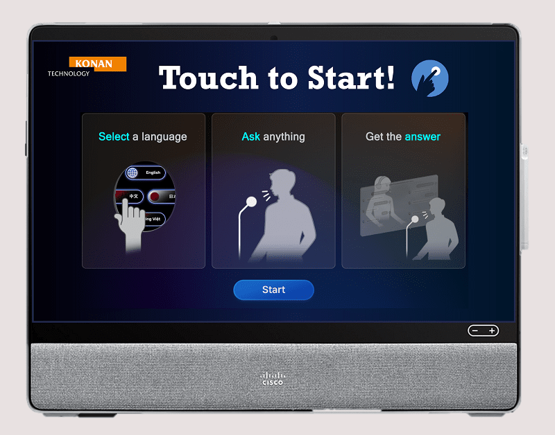 코난, AI 통역 챗봇 모바일로 확장...시스코 협업으로 키오스크 강화 ...