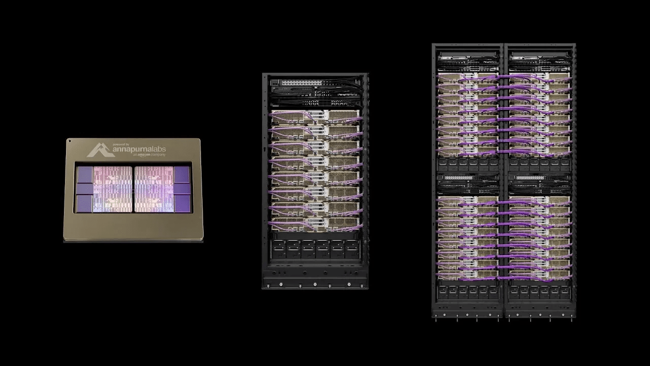아마존, 에너지 효율 높인 자체 AI 칩 '트레이니엄3' 공개 - 뉴스 썸네일 이미지