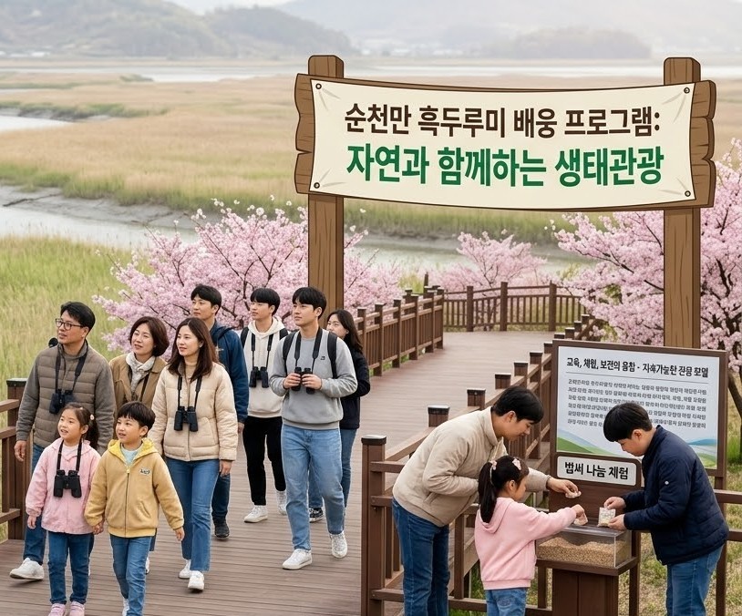 단순 관람서 '참여형 생태관광'으로… 순천, 환경 교육 기반 관광 모델 구축