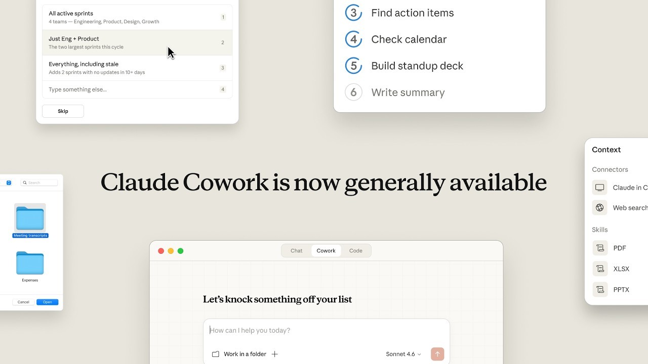 앤트로픽, ‘클로드 코워크’ 전면 확대